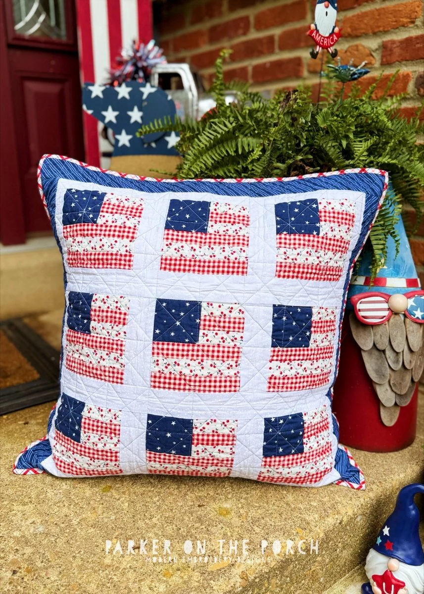 Digital Download - USA Flag Quilt Block - Image 2