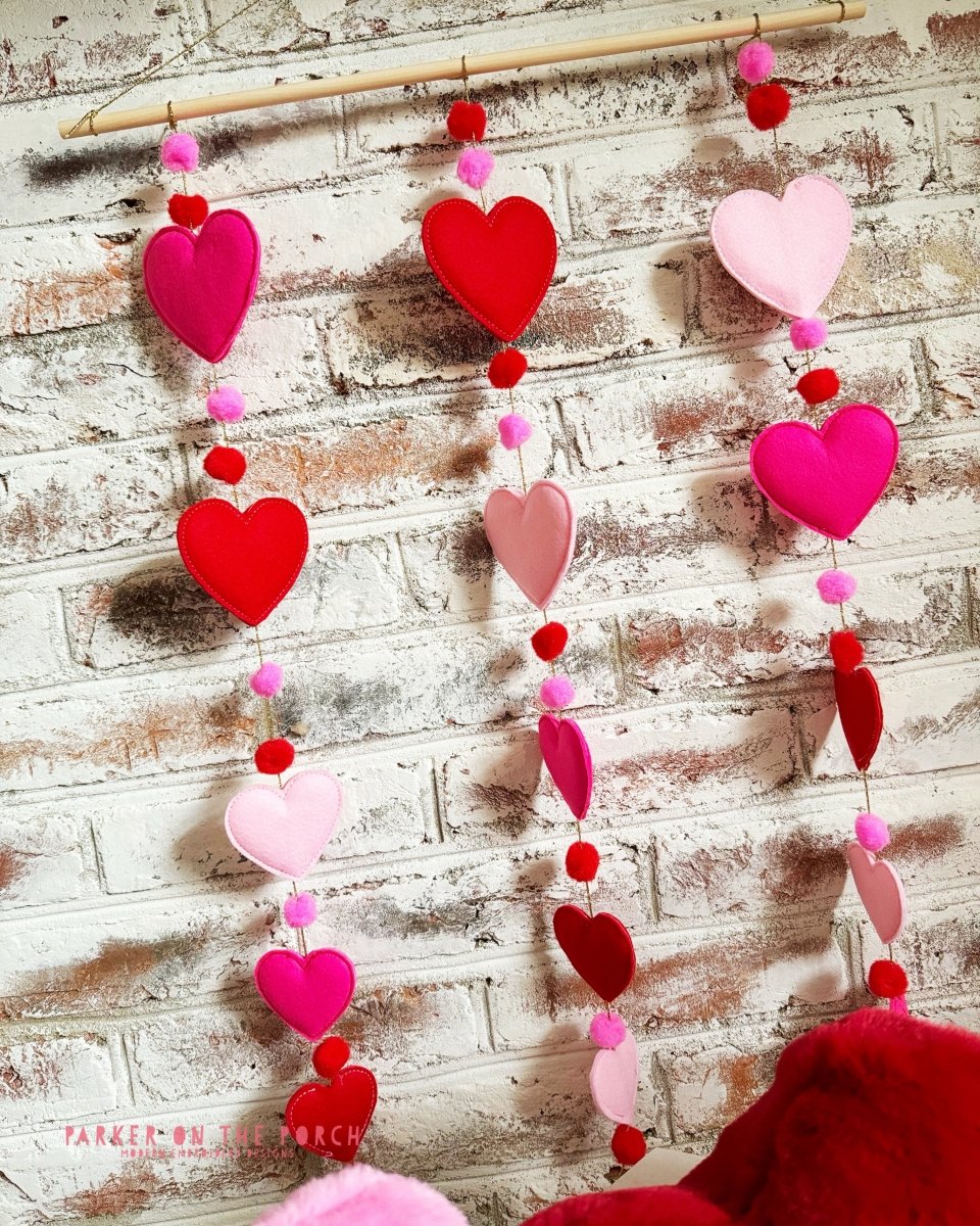 Digital Download - Vertical Puff Banner- Heart - Image 2