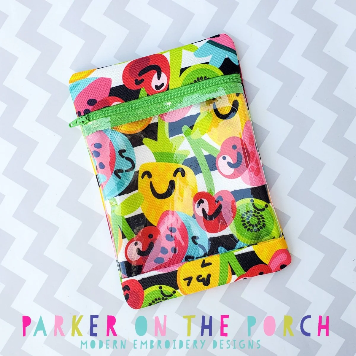 Digital Download- Vertical Splash Zipper Bag