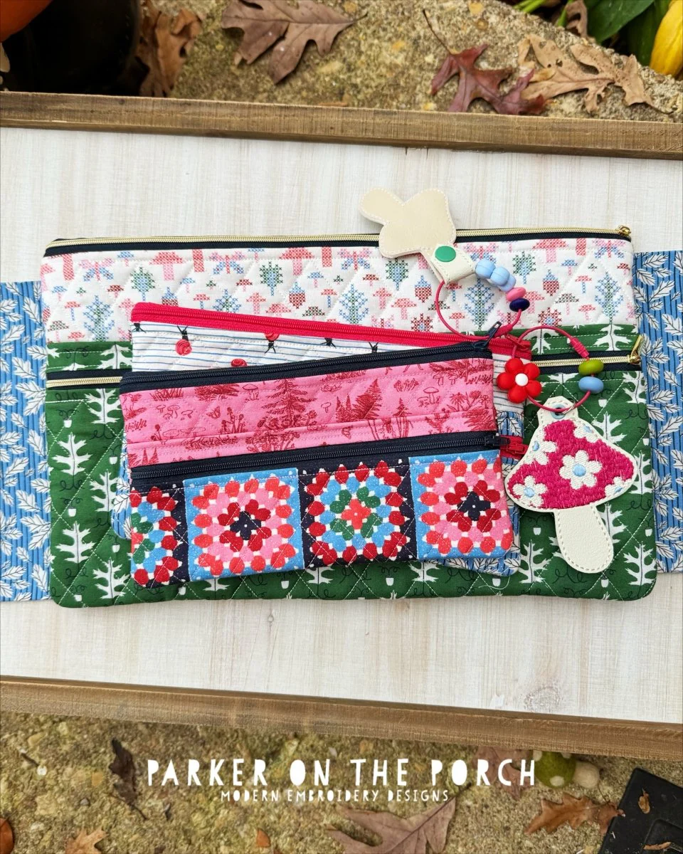 Digital Download - Zipper Size 3 - Quilted Double Top Zip Zipper Bag - Image 3