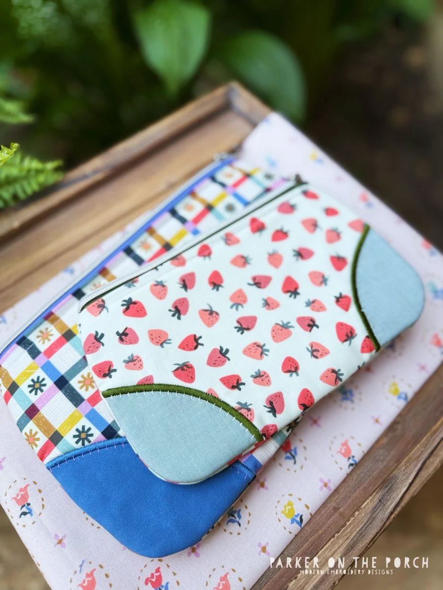 Digital Download - Zipper Size 5- Original Clutch Top Zip Zipper Bag - Image 2