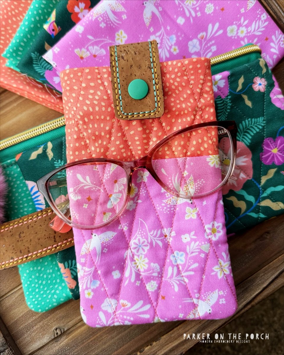 Digital Download - Zipperless - Out & About Sunglasses Bag