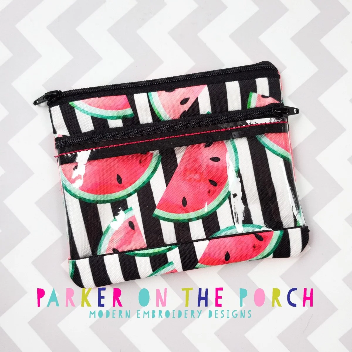 Double Zipper Splash Bag - Zipper Size 3 - Digital Download