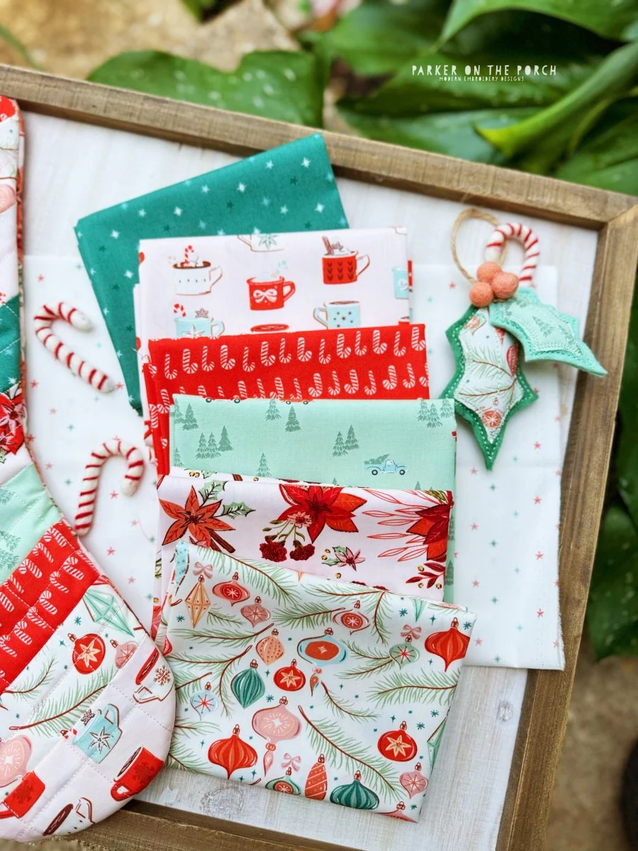 Fat Quarter Fabric Bundle - Christmas in the Cabin- Art Gallery Fabrics