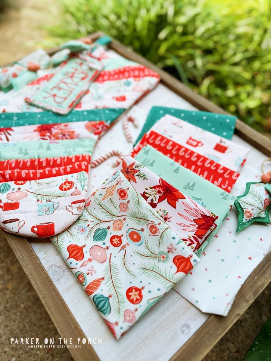 Fat Quarter Fabric Bundle - Christmas in the Cabin- Art Gallery Fabrics - Image 2