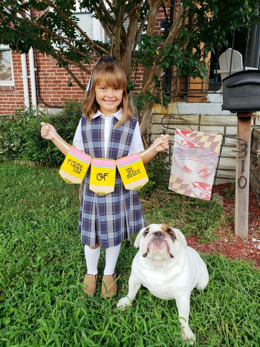 First / Last Day of School Banner Digital Embroidery Pattern - Image 4