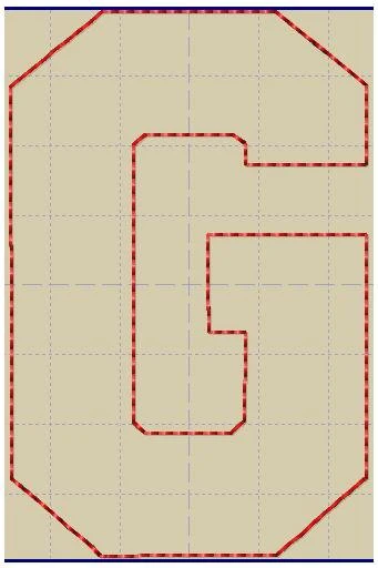 Shabby Applique Font- Squad Alpha - Digital Embroidery Pattern Download - Image 13