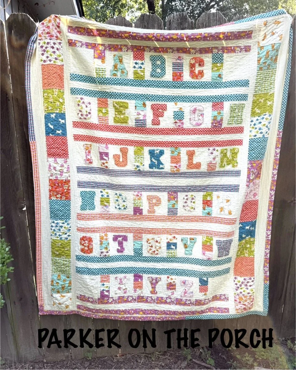 Shabby Applique Font- Squad Alpha - Digital Embroidery Pattern Download - Image 2
