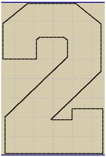 Shabby Applique Font- Squad Numbers (0-9) - Digital Embroidery Pattern Download - Image 13