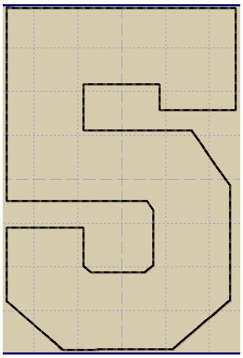 Shabby Applique Font- Squad Numbers (0-9) - Digital Embroidery Pattern Download - Image 15