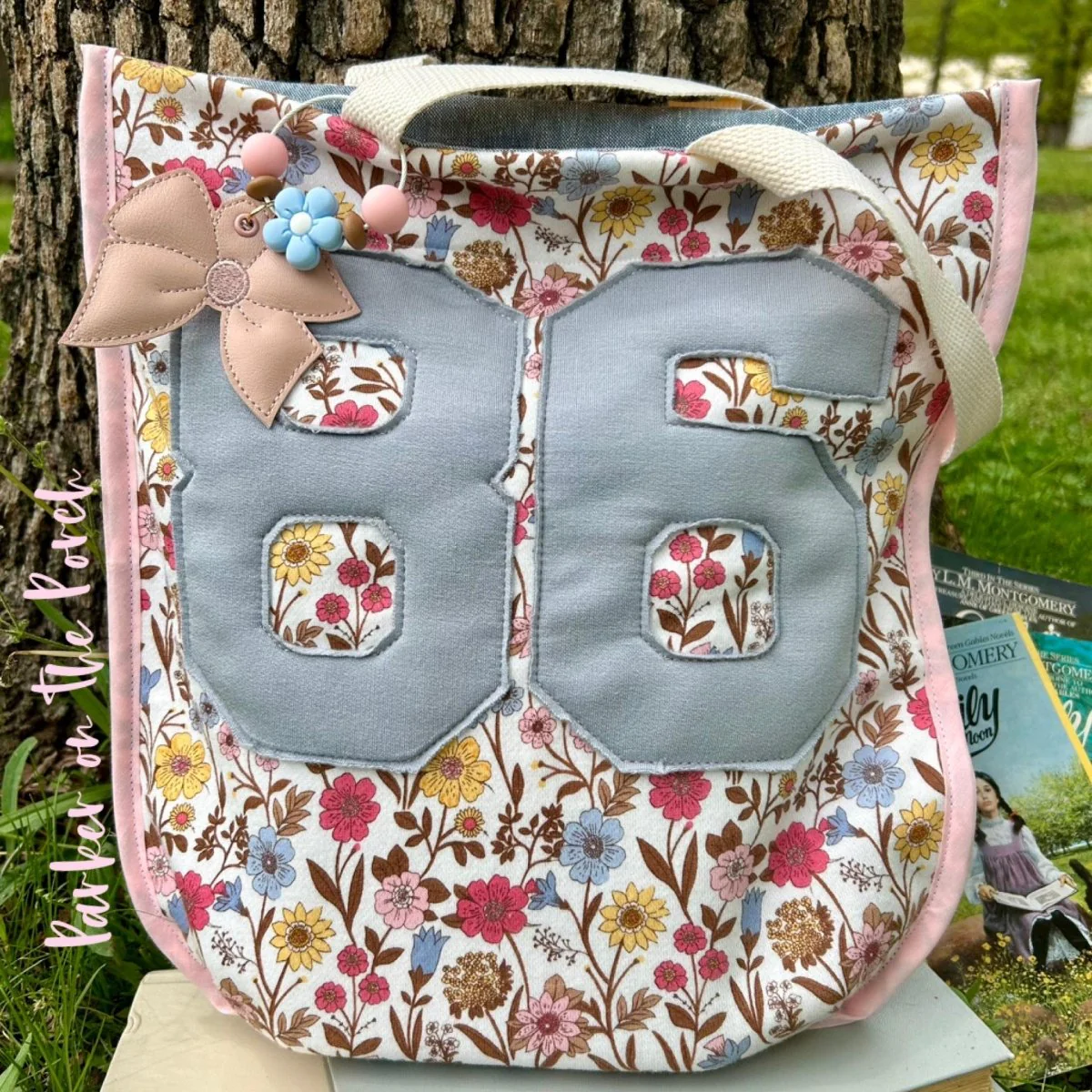 Shabby Applique Font- Squad Numbers (0-9) - Digital Embroidery Pattern Download - Image 4