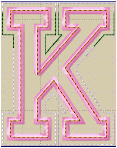 Squad Alpha Monogram - Applique Banner Bundle - Digital Download - Image 12