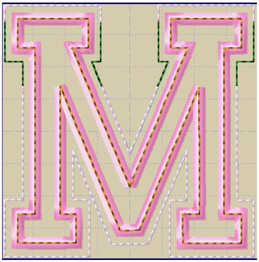 Squad Alpha Monogram - Applique Banner Bundle - Digital Download - Image 14