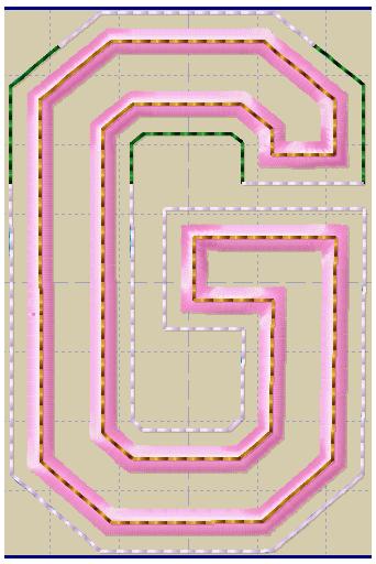 Squad Alpha Monogram - Applique Banner Bundle - Digital Download - Image 8